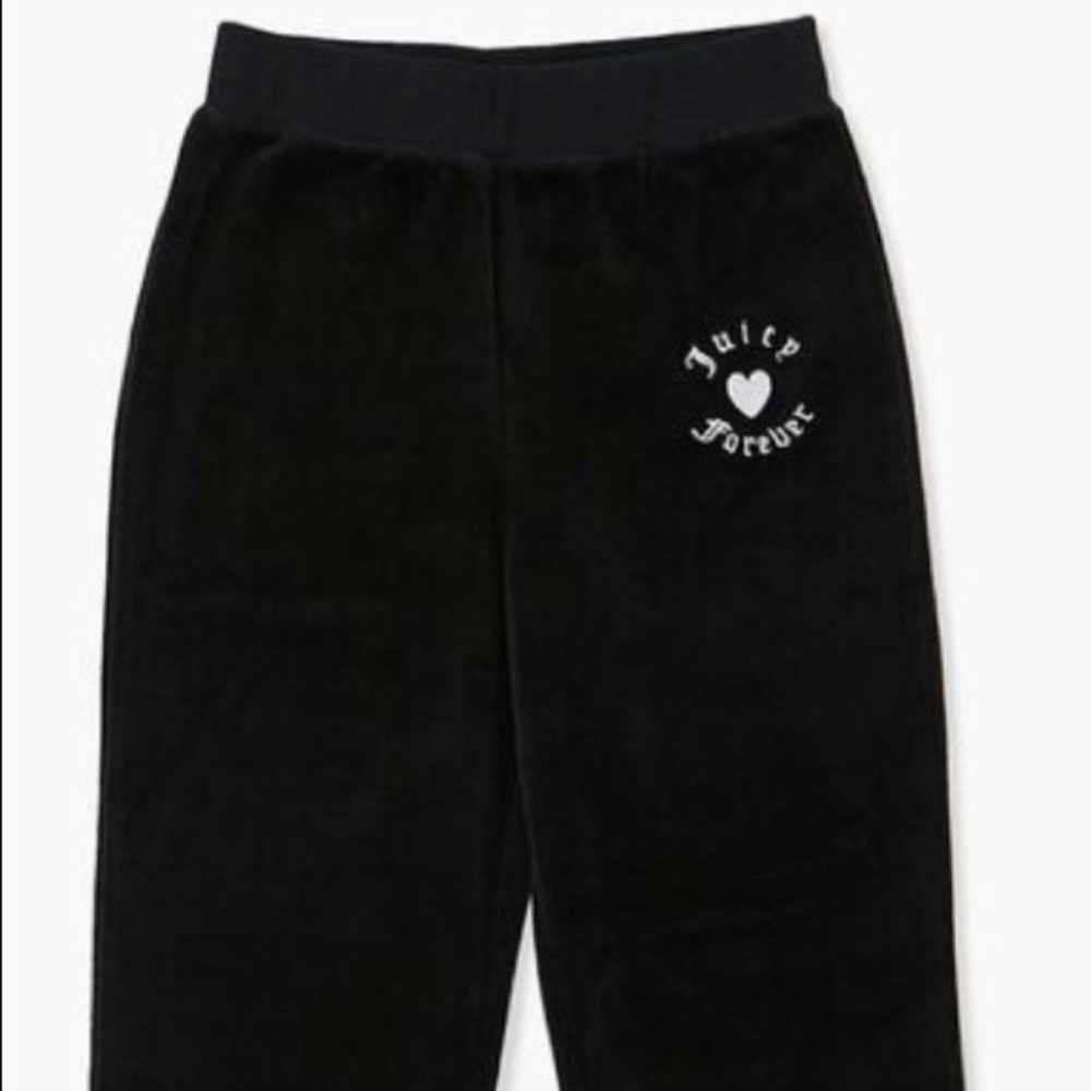 Juicy Couture X Forever 21 Black Joggers
